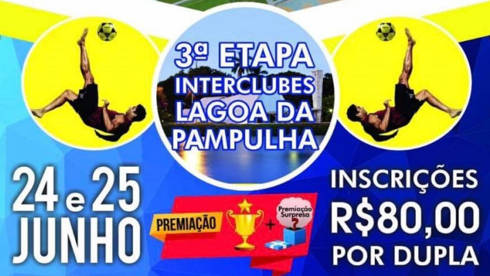 3ª etapa do Torneio Interclubes de Futevôlei