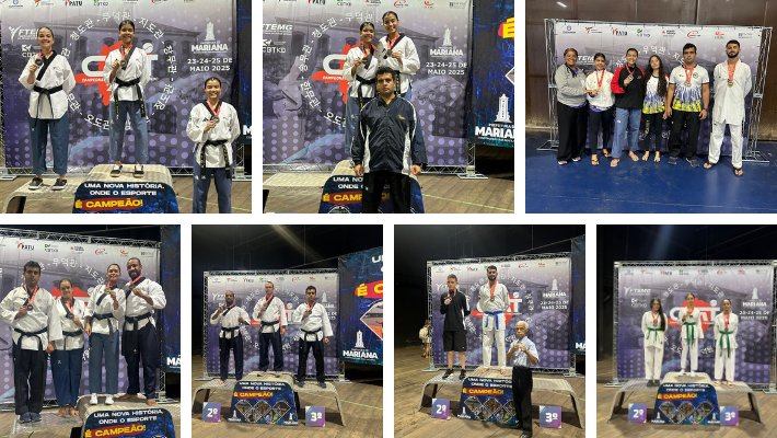 Última etapa do campeonato mineiro de Taekwondo