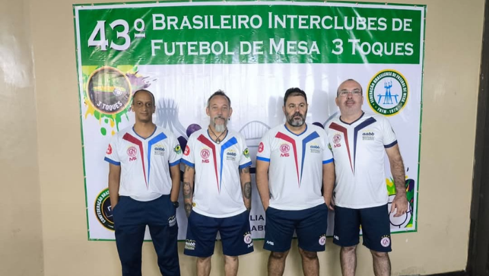 43º Brasileiro Interclubes de Futebol de Mesa - regra 3 toques