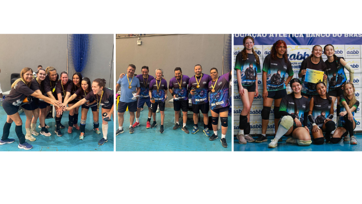 Finais do torneio de vôlei de quadra