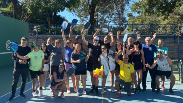 Oficina de Pickleball na AABB-BH