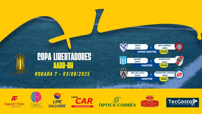 COPA LIBERTADORES AABB-BH Rodada 7