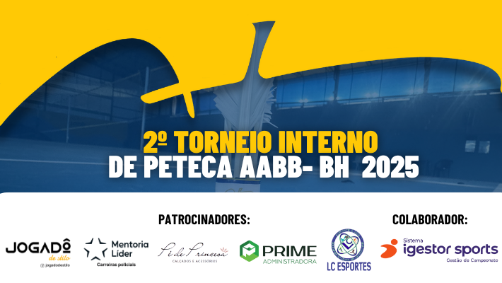 2º TORNEIO INTERNO DE PETECA AABB-BH 2025