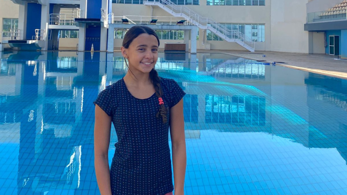 Amanda Veronezi Representará o Brasil no Sul-Americano de Nado Artístico