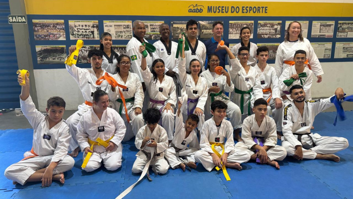 Cerimônia de troca de faixas de Taekwondo - 27/09/2025