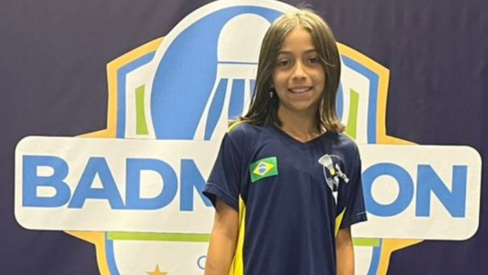 Manu se classifica para o Sul-Americano de Badminton!