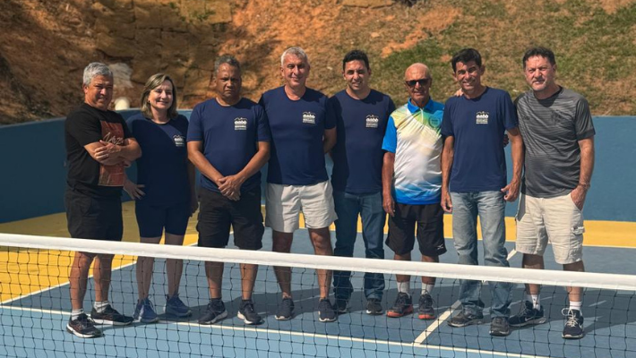 Inauguração da quadra de Pickleball  na AABB-BH!