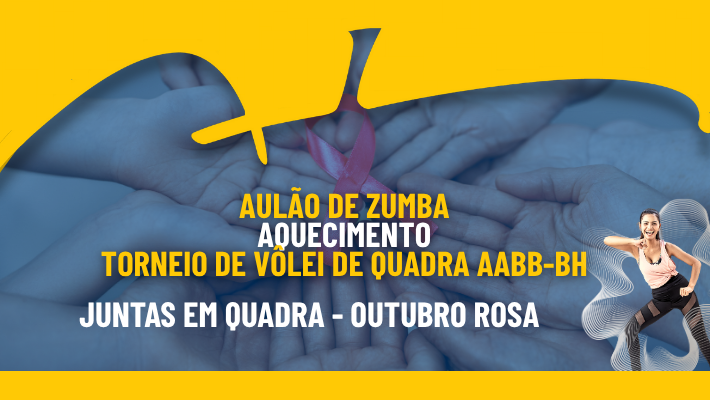 AULÃO DE ZUMBA – AQUECIMENTO DO TORNEIO DE VÔLEI DE QUADRA AABB-BH