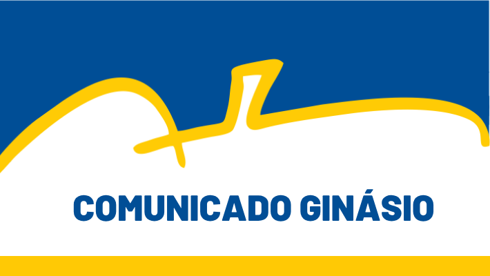 COMUNICADO - GINÁSIO 08/12/2025