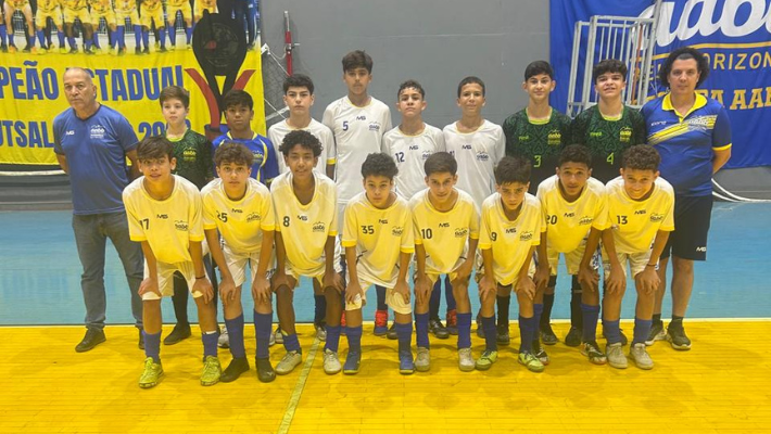 Futsal Sub 13 classificados para final  Copa Melhor de BH