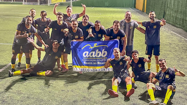 EQUIPE FUT7 DA AABB-BH SE CLASSIFICA PARA A FINAL APÓS EMPATE E VITÓRIA NOS PÊNALTIS 