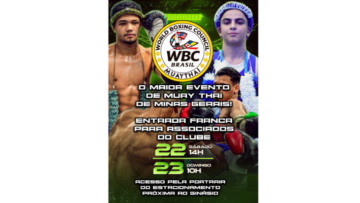 CAMPEONATO BRASILEIRO/MINEIRO WBC MUAY THAI BRASIL