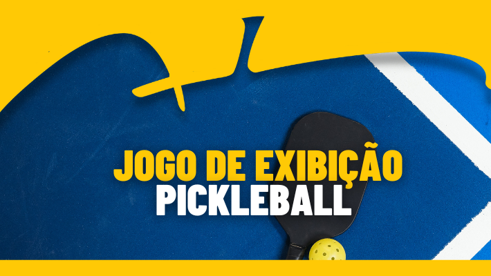 JOGO DE EXIBIÇÃO PICKLEBALL