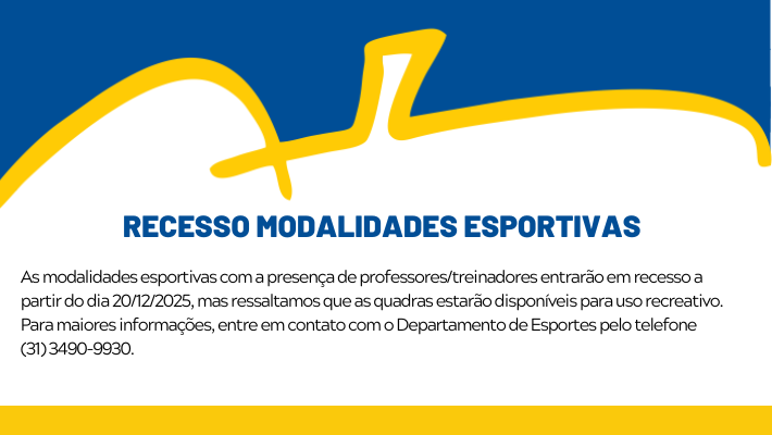 RECESSO MODALIDADES ESPORTIVAS (19/12/2025)