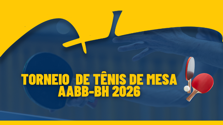 TORNEIO DE TÊNIS DE MESA AABB-BH 10/03/26