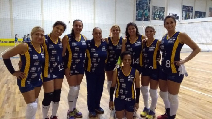 AABB-BH em sexto lugar geral do Vôlei Master 2017