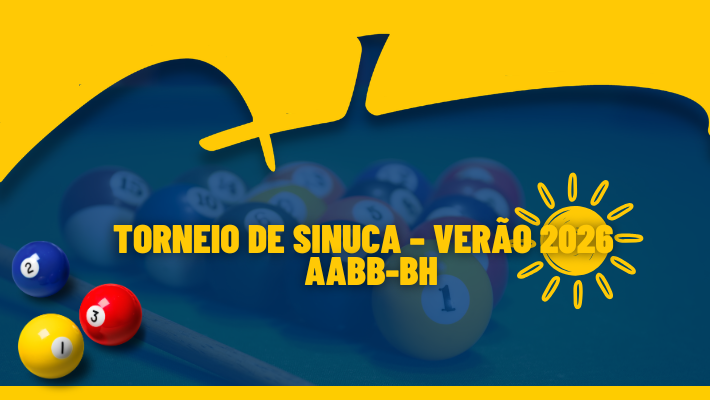 TORNEIO DE SINUCA VERÃO 2026 AABB-BH (03/03/26)