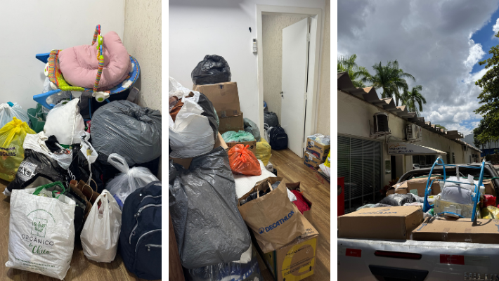 Entrega Doações SOS Zona da Mata Mineira (06/03/2026)