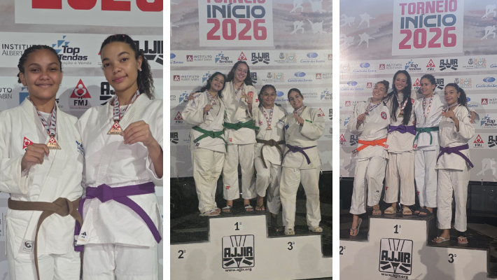 JUDÔ AABB-BH CONQUISTA PÓDIOS EM SELETIVA PARA O BRASILEIRO REGIÃO III 07/03/26