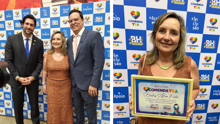 VICE-PRESIDENTE PARA ASSUNTOS DE APOSENTADOS RECEBE HOMENAGEM: COMENDA TEA