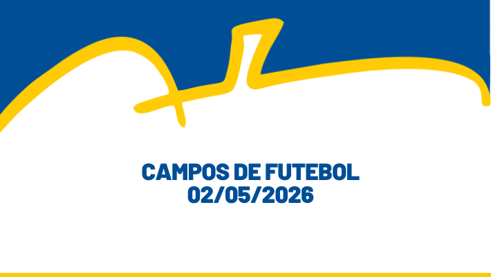 Comunicado Campos de futebol 02/05/2026