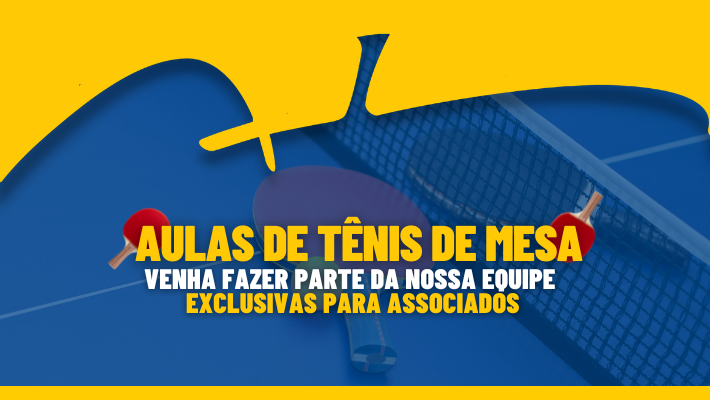 AULAS DE TÊNIS DE MESA  - 14/05/2026