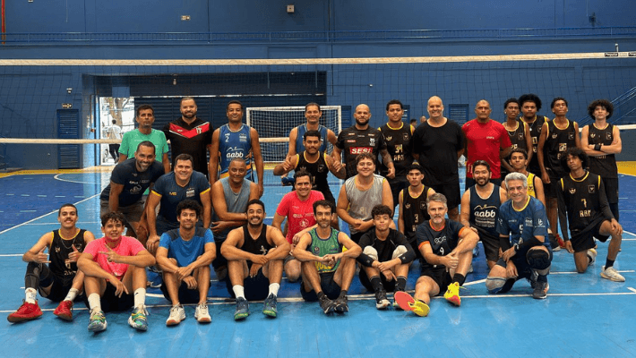 Vitória da AABB-BH no amistoso de voleibol - 30/05/2025