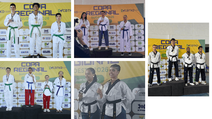 RESULTADO COPA SUDESTE DE TAEKWONDO 2026 (19 A21/06/26)