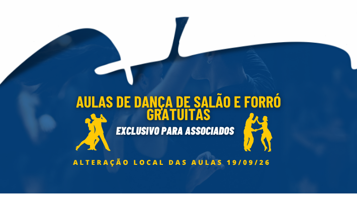 AULAS DE DANÇA DE SALÃO E FORRÓ GRATUITAS! ALTERAÇÃO LOCAL DAS AULAS 10/09/26