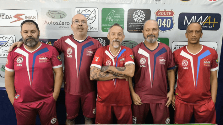 Vice-campeões por equipes - Futebol de Mesa 26 e 27/09/26