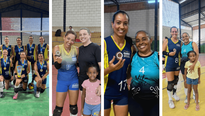 VOLEIBOL MASTER 40+ AABB-BH É CAMPEÃ DO TORNEIO PRAESA - 26 E 27/09/26